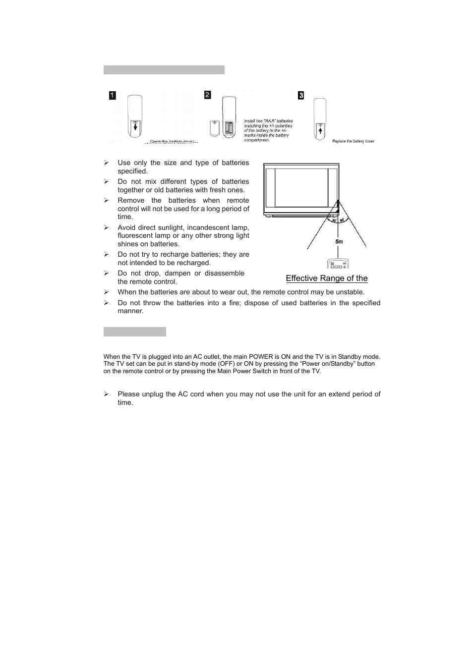 Curtis TV2010 User Manual | Page 8 / 14