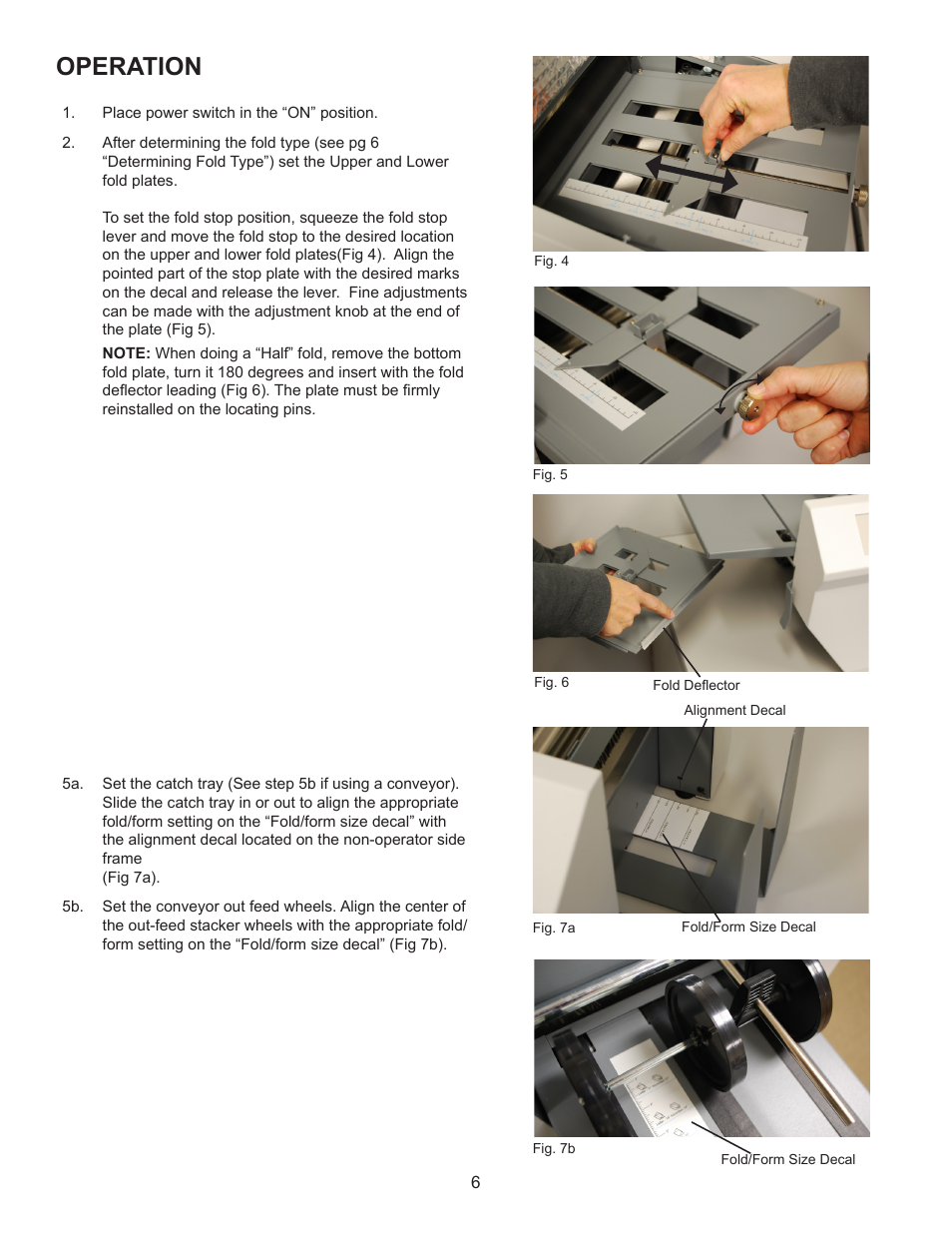 Operation | Formax FD 2002 User Manual | Page 10 / 17