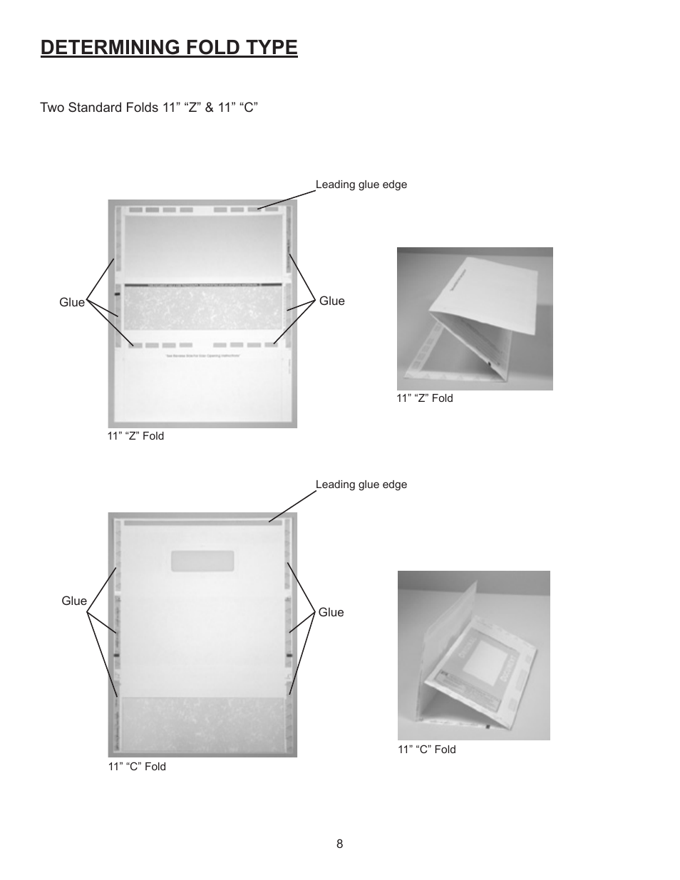 Determining fold type | Formax FD 2002 User Manual | Page 12 / 17