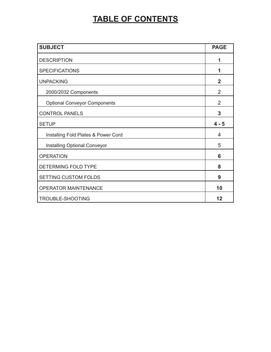 Formax FD 2002 User Manual | Page 3 / 17