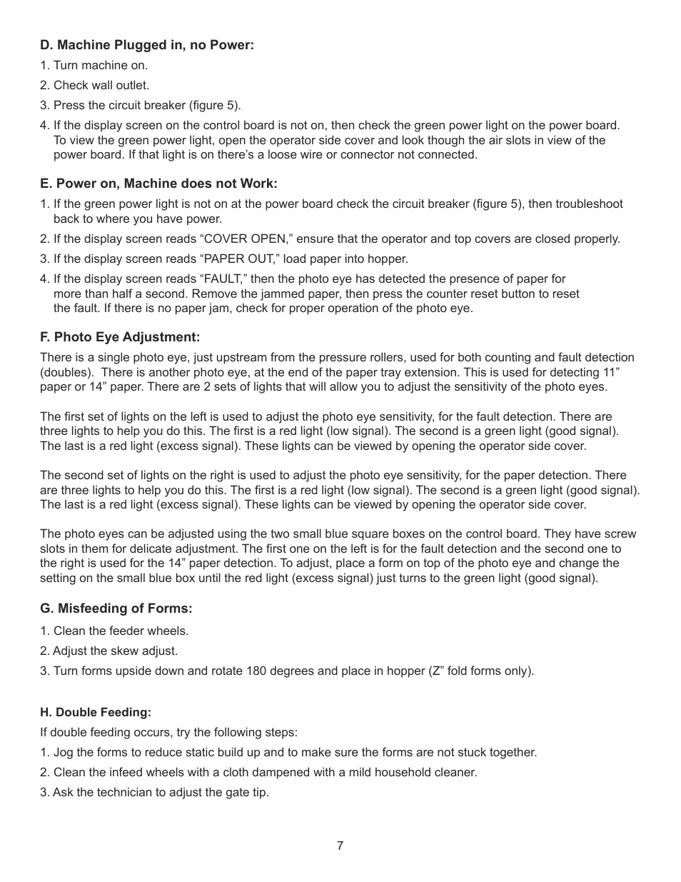 Formax FD 2052 Operator Manual, 4th Edition User Manual | Page 9 / 12