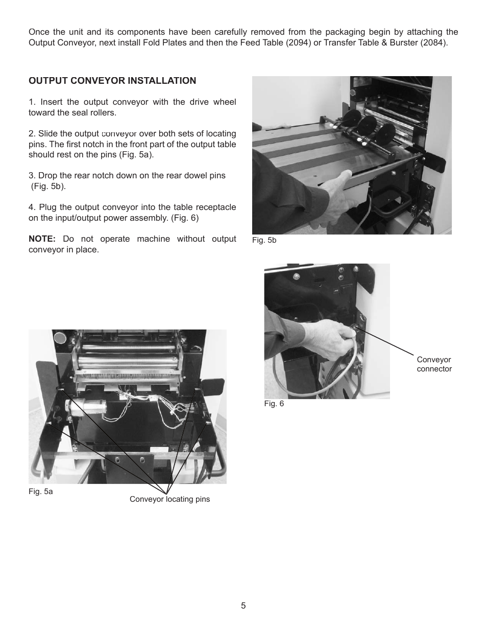 Formax FD 2094 User Manual | Page 9 / 39
