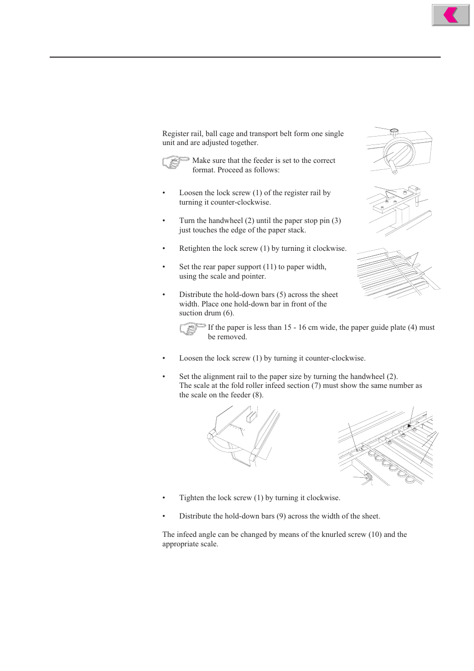 Register table, 10 . register table | Formax 2200 Series User Manual | Page 29 / 103