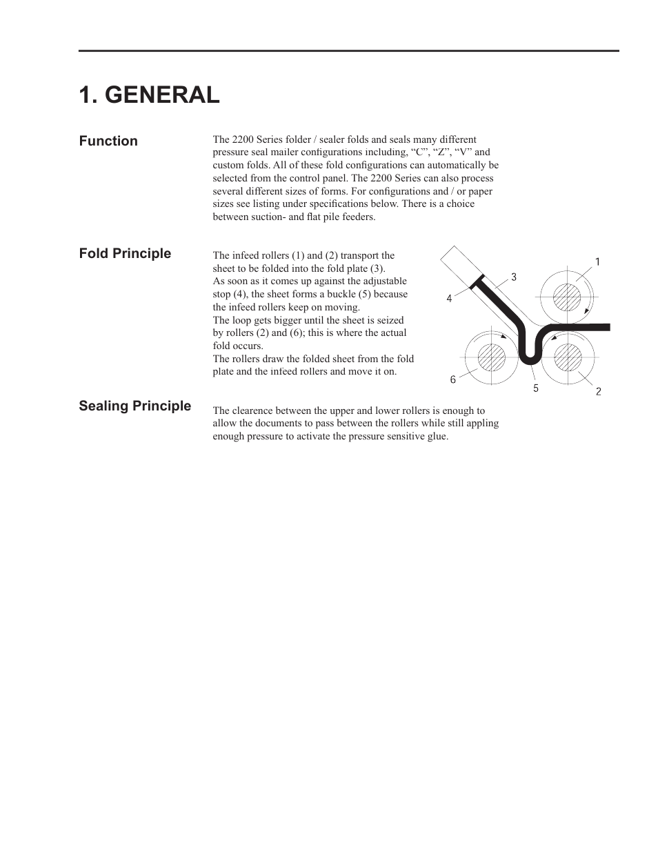 General | Formax 2200 Series User Manual | Page 5 / 103