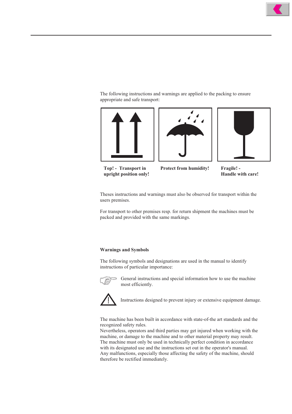 Safety instructions | Formax 2200 Series User Manual | Page 8 / 103