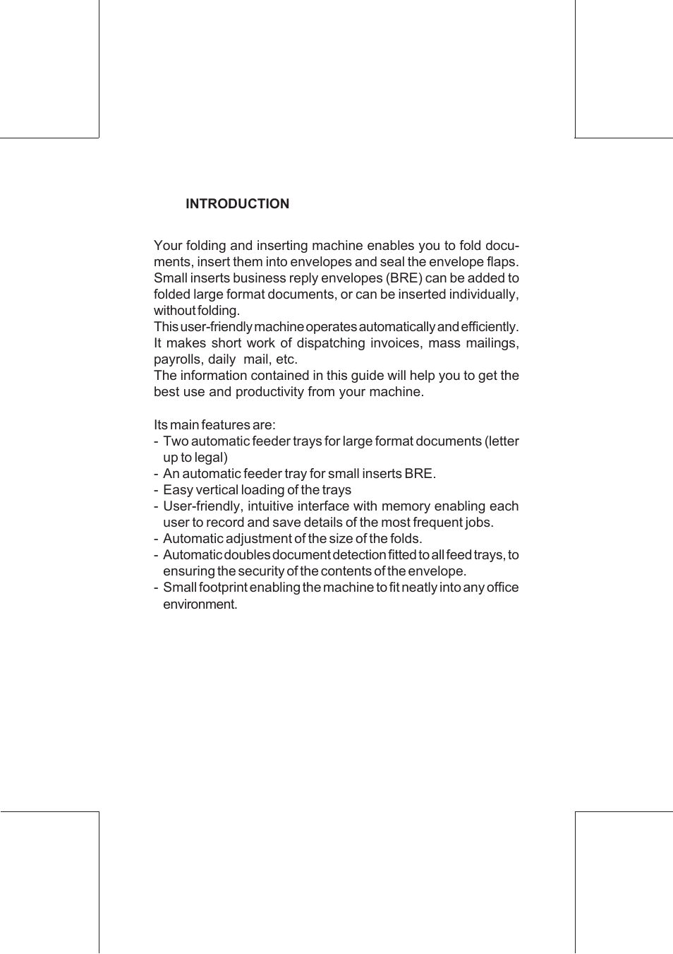 Formax FD 6100 User Manual | Page 2 / 75