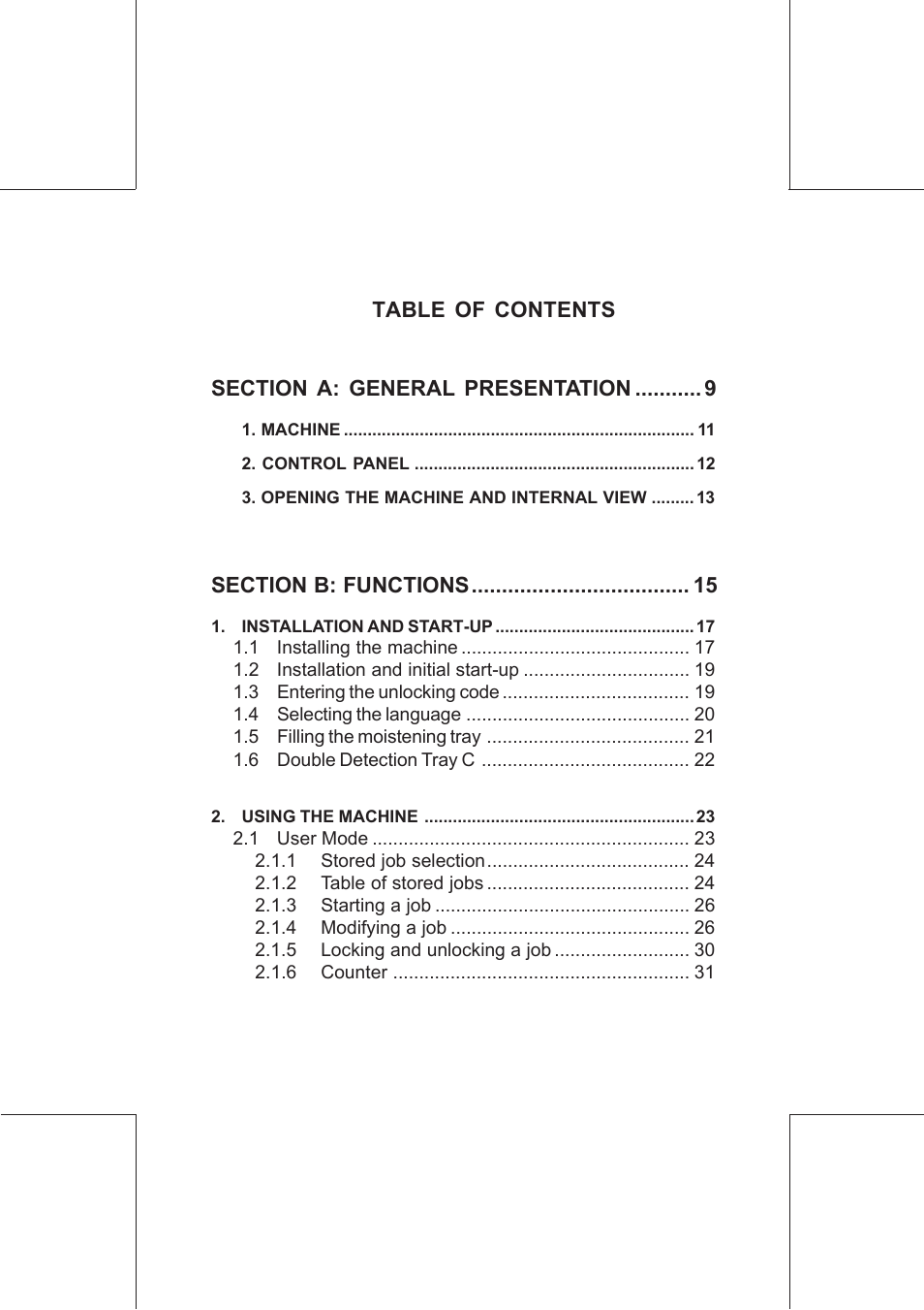 Formax FD 6100 User Manual | Page 6 / 75