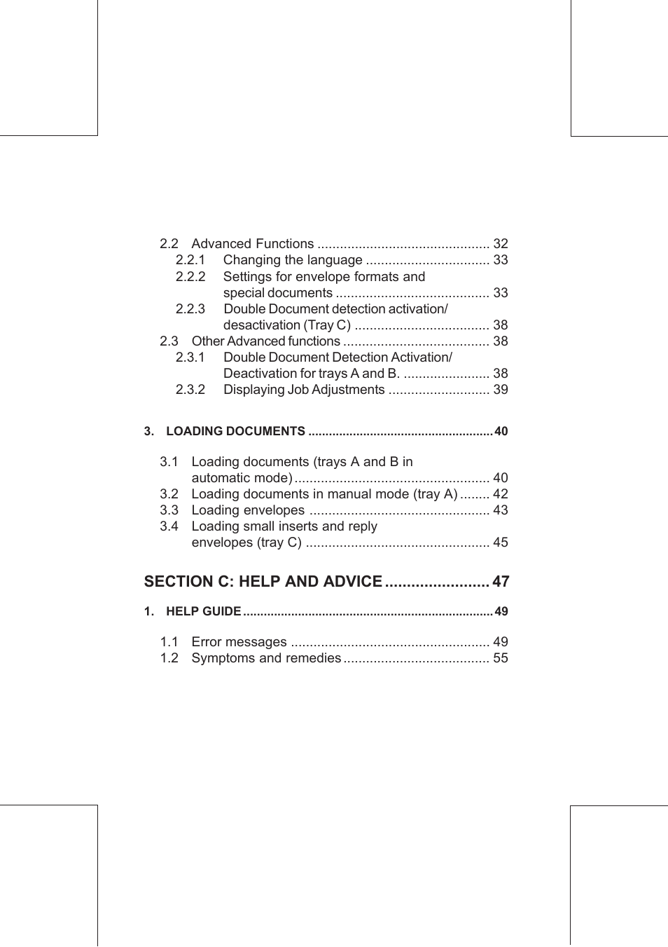 Formax FD 6100 User Manual | Page 7 / 75