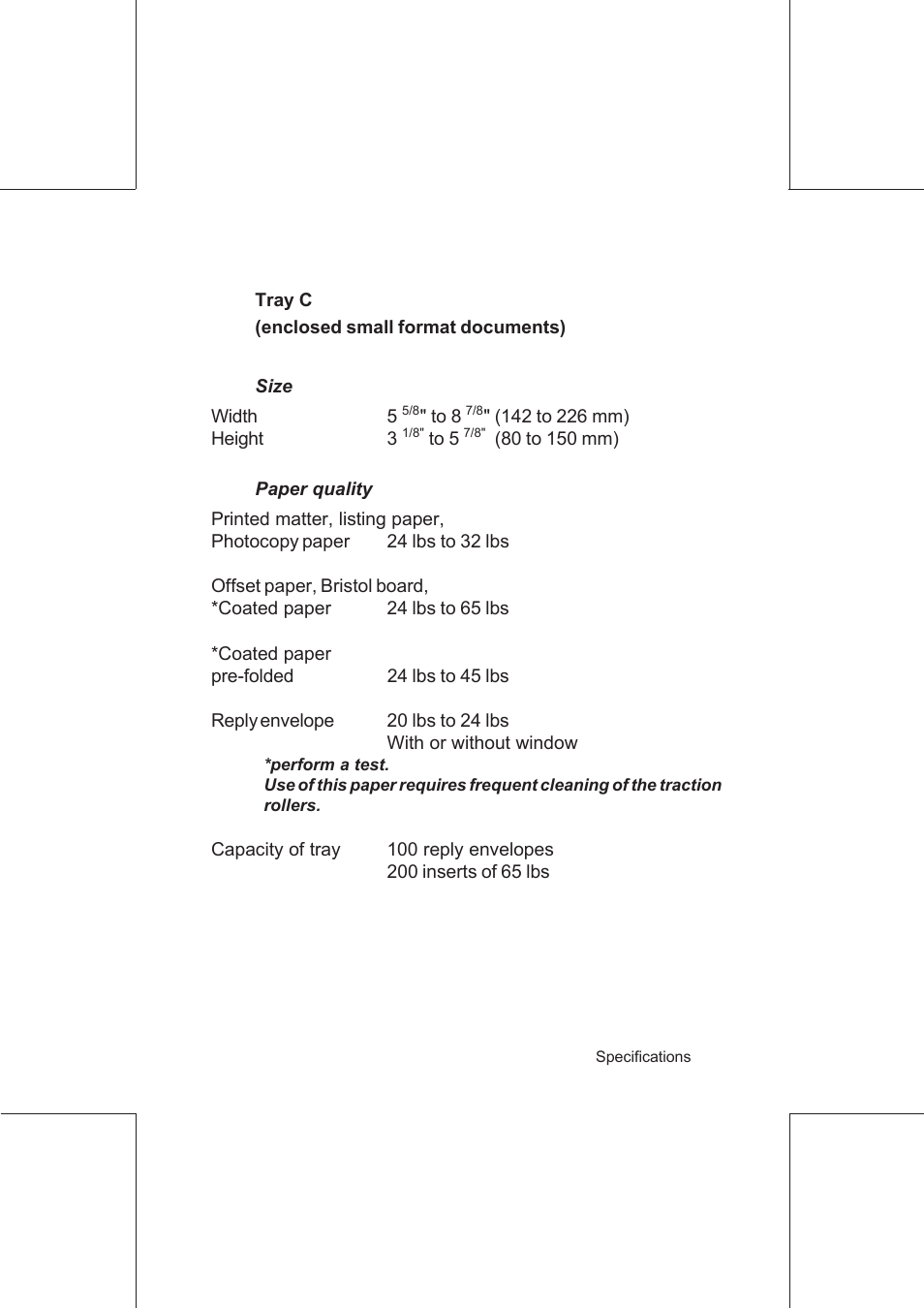 Formax FD 6100 User Manual | Page 72 / 75