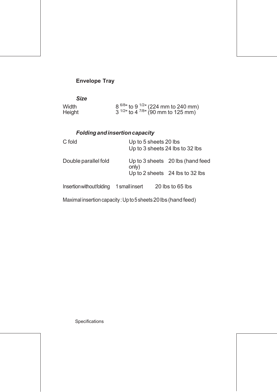 Formax FD 6100 User Manual | Page 73 / 75