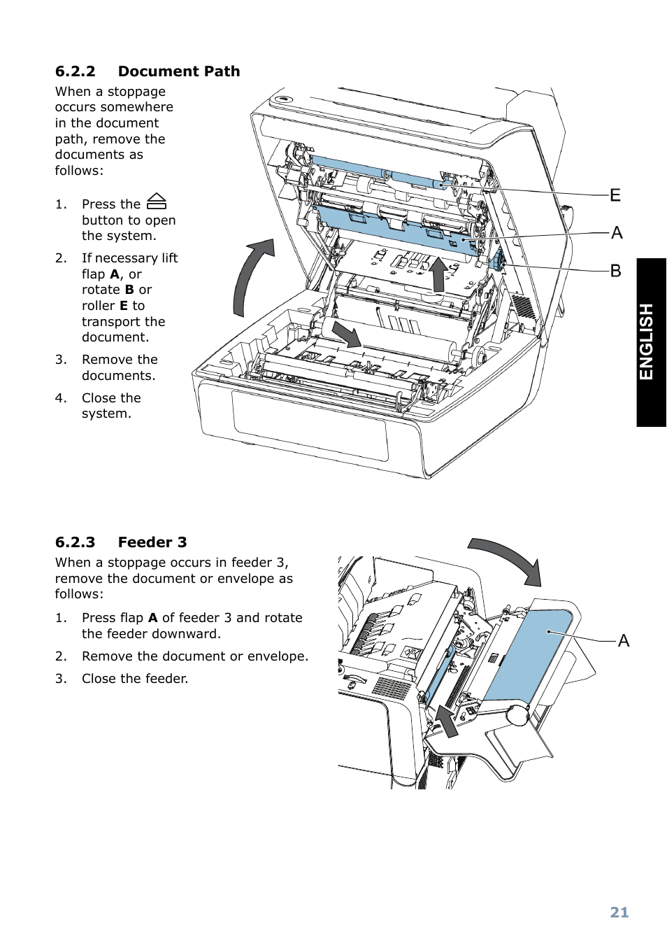 Englis h | Formax FD 6102 User Manual | Page 22 / 35