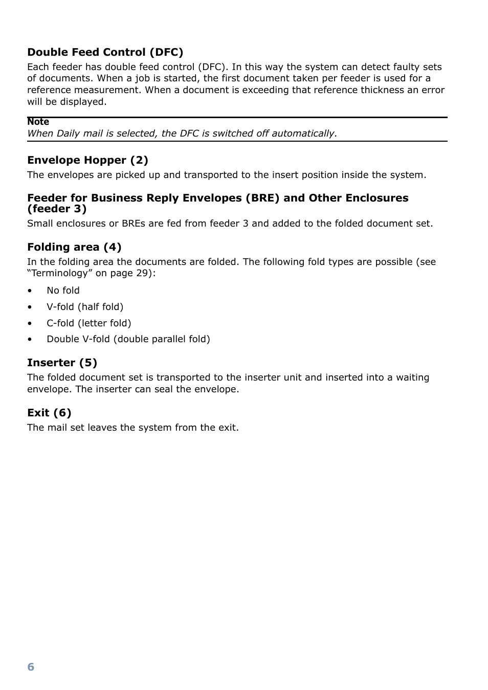 Formax FD 6102 User Manual | Page 7 / 35
