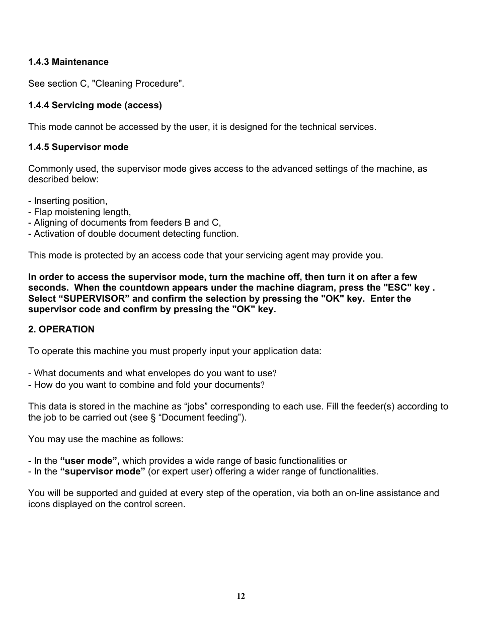 Formax 6200 (600) Series User Manual | Page 18 / 59