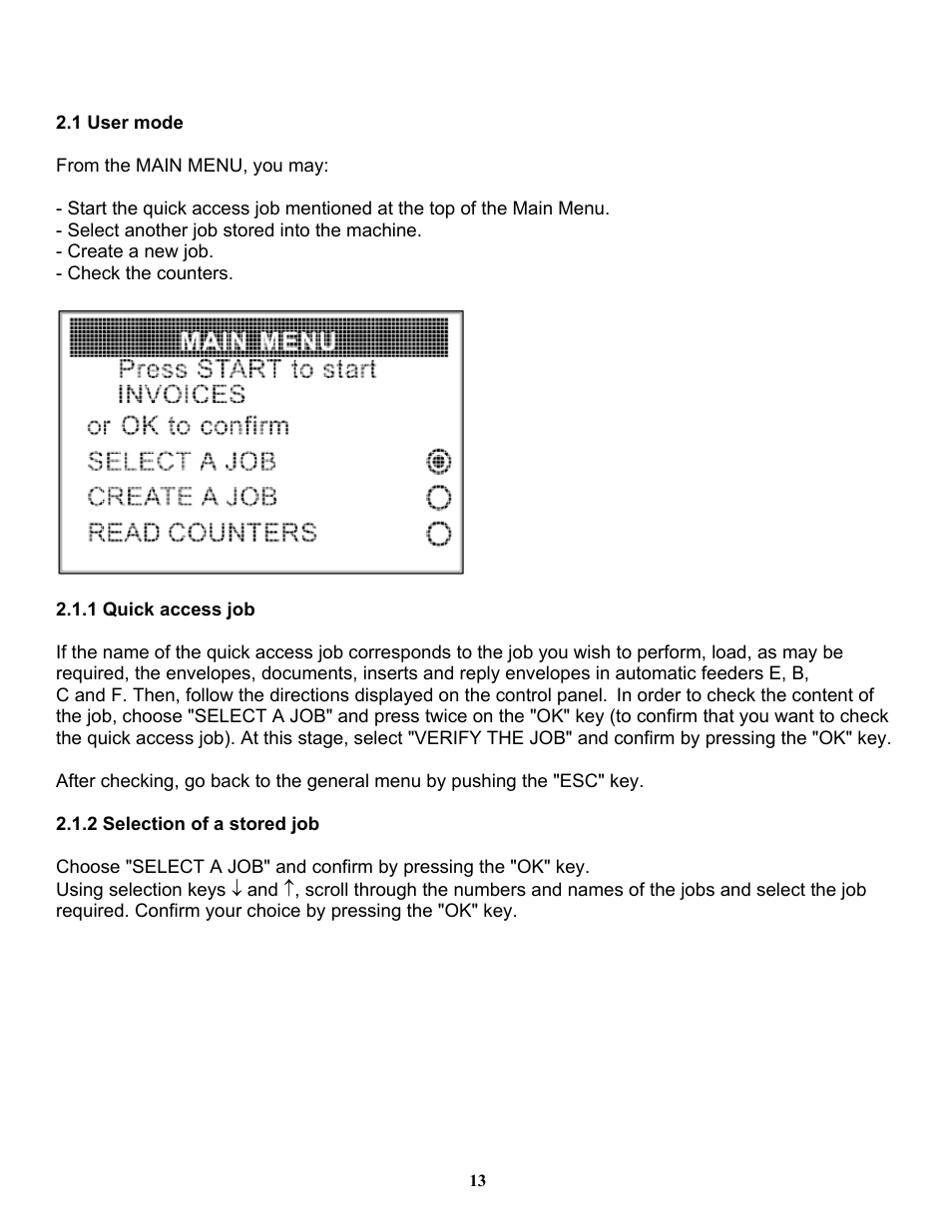 Formax 6200 (600) Series User Manual | Page 19 / 59
