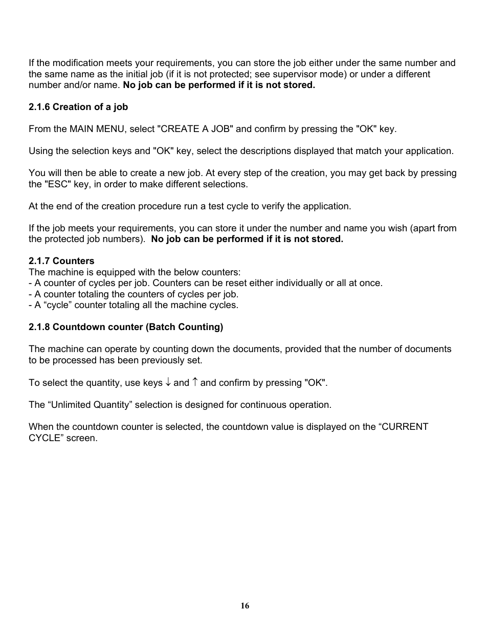 Formax 6200 (600) Series User Manual | Page 22 / 59