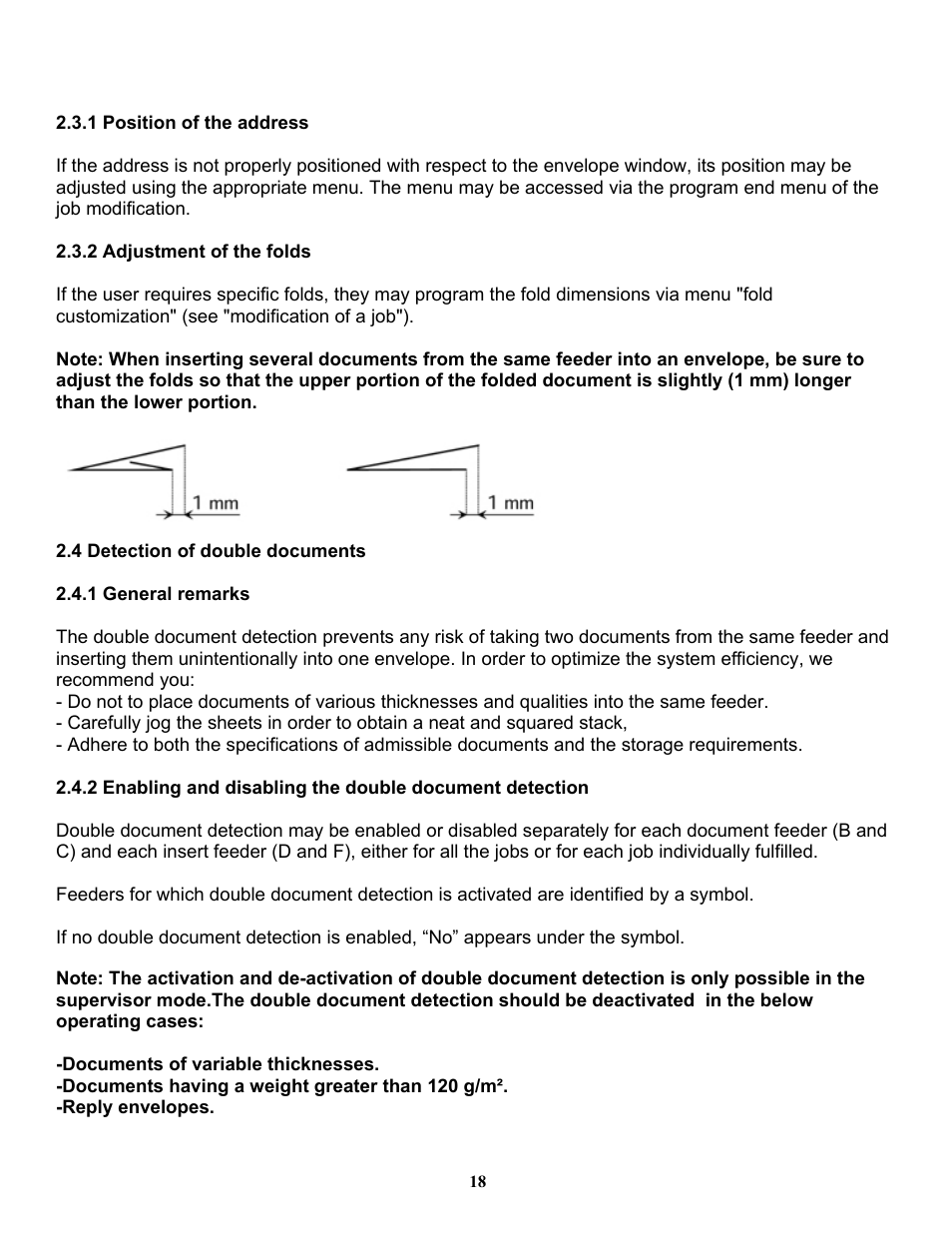 Formax 6200 (600) Series User Manual | Page 24 / 59