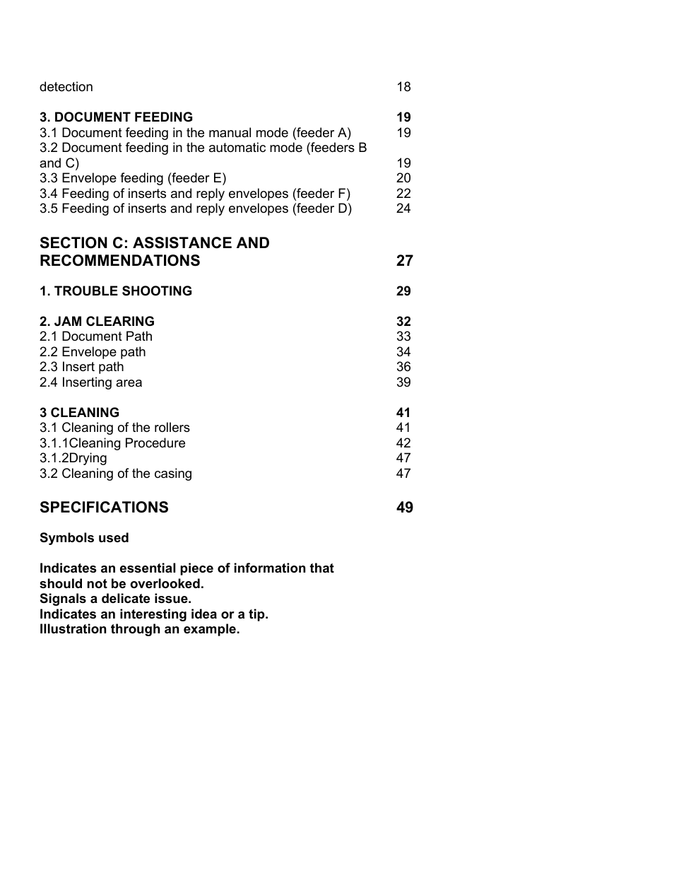 Formax 6200 (600) Series User Manual | Page 6 / 59