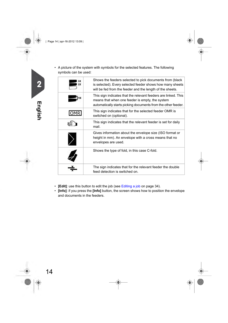 English | Formax 6204 Series User Manual | Page 19 / 90