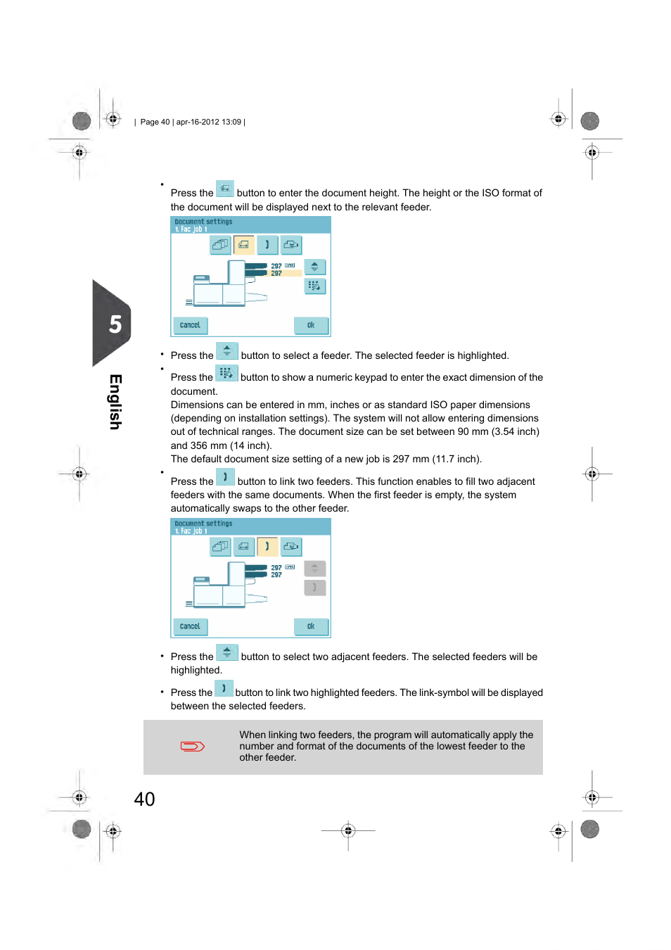 English | Formax 6204 Series User Manual | Page 45 / 90