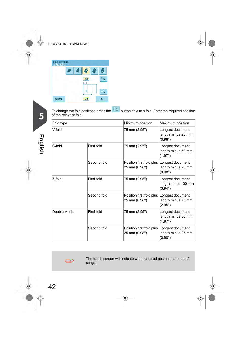 English | Formax 6204 Series User Manual | Page 47 / 90