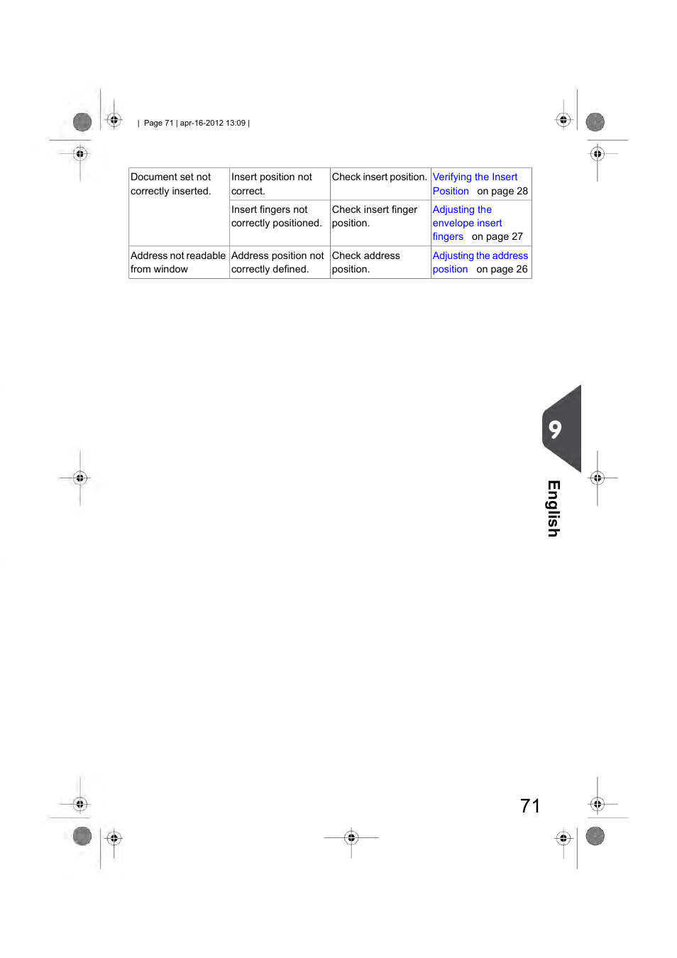 English | Formax 6204 Series User Manual | Page 76 / 90
