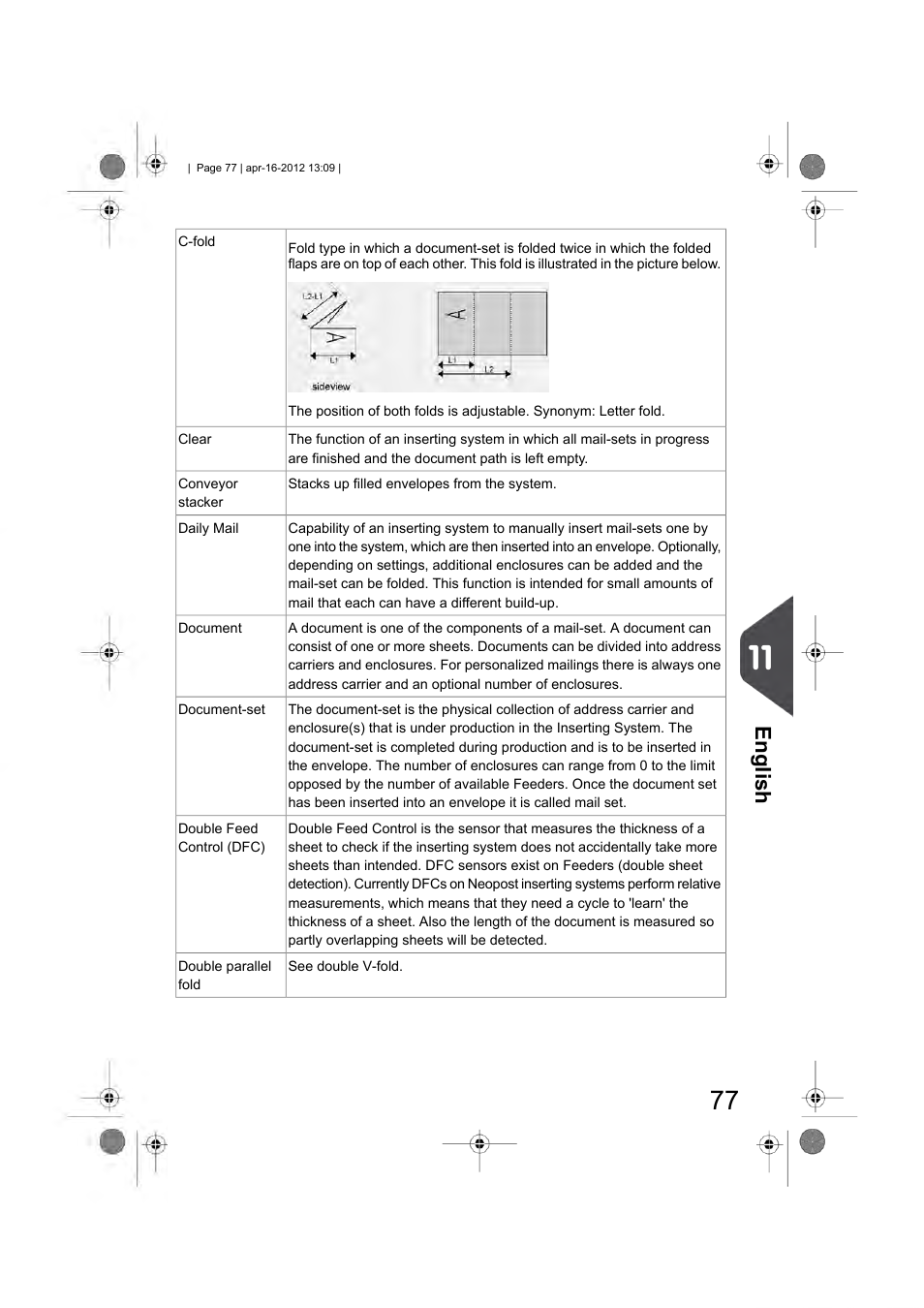 English | Formax 6204 Series User Manual | Page 82 / 90