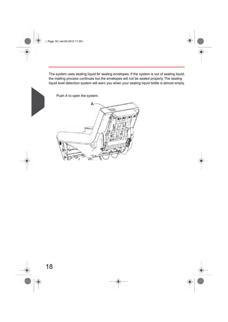 Filling the sealing liquid bottle | Formax 6206 Series User Manual | Page 23 / 85