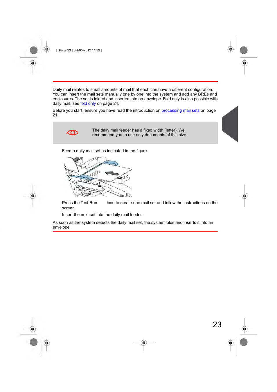 Daily mail, English | Formax 6206 Series User Manual | Page 28 / 85