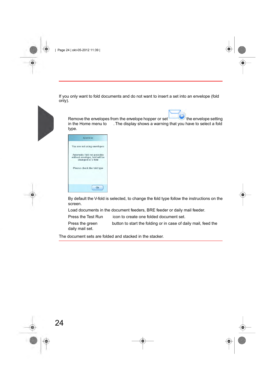 Fold only, Daily mail, see, English | Formax 6206 Series User Manual | Page 29 / 85