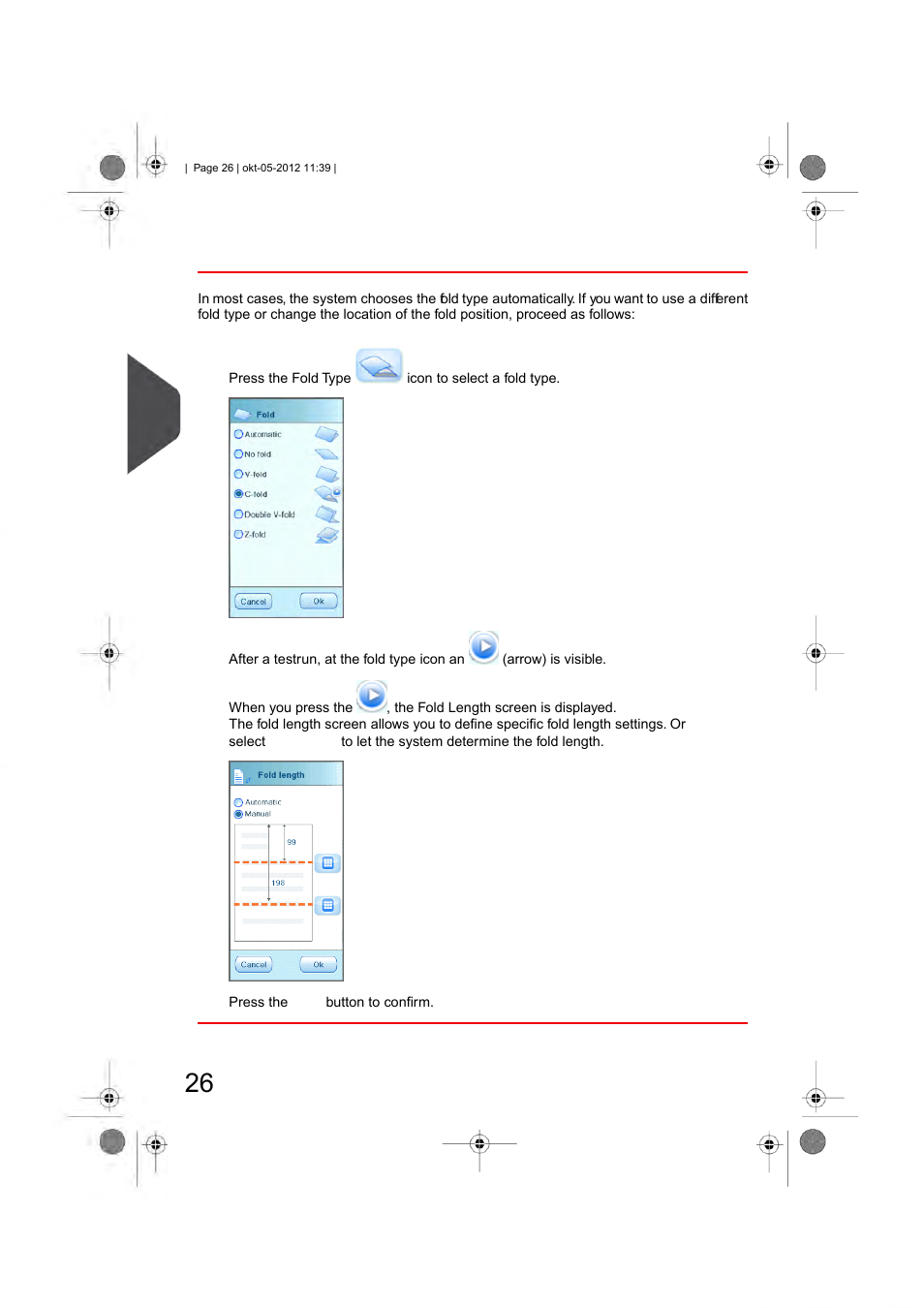 Change fold type, English | Formax 6206 Series User Manual | Page 31 / 85