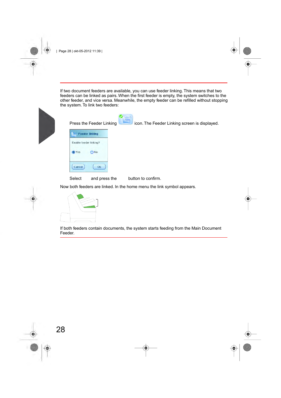 Linking feeders, English | Formax 6206 Series User Manual | Page 33 / 85