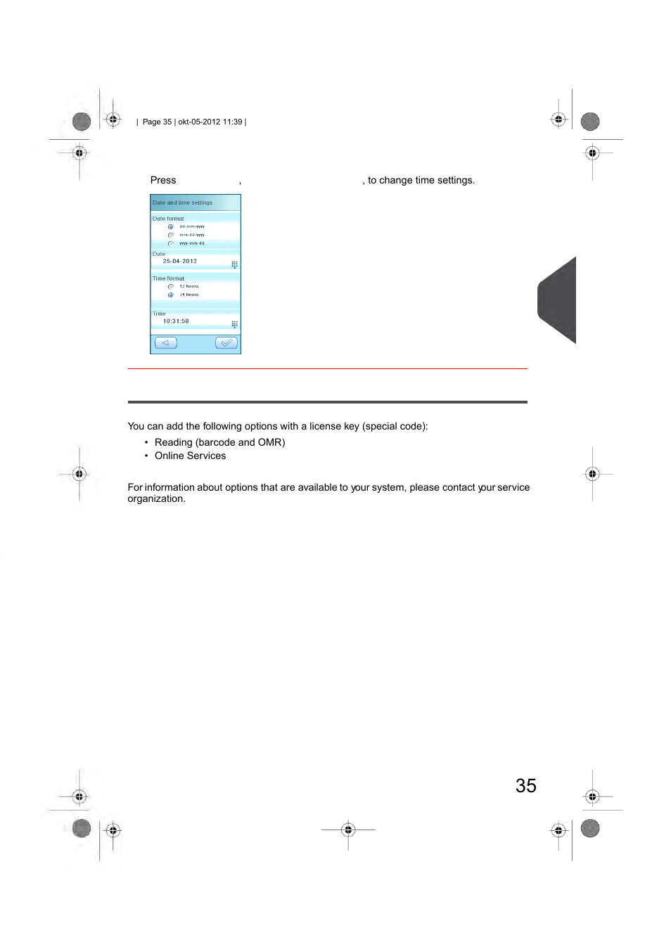 Licensed options, English | Formax 6206 Series User Manual | Page 40 / 85