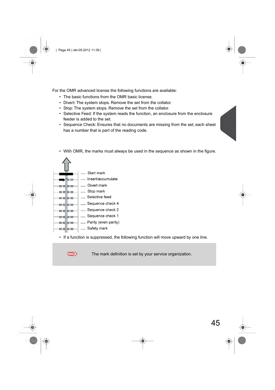 English | Formax 6206 Series User Manual | Page 50 / 85
