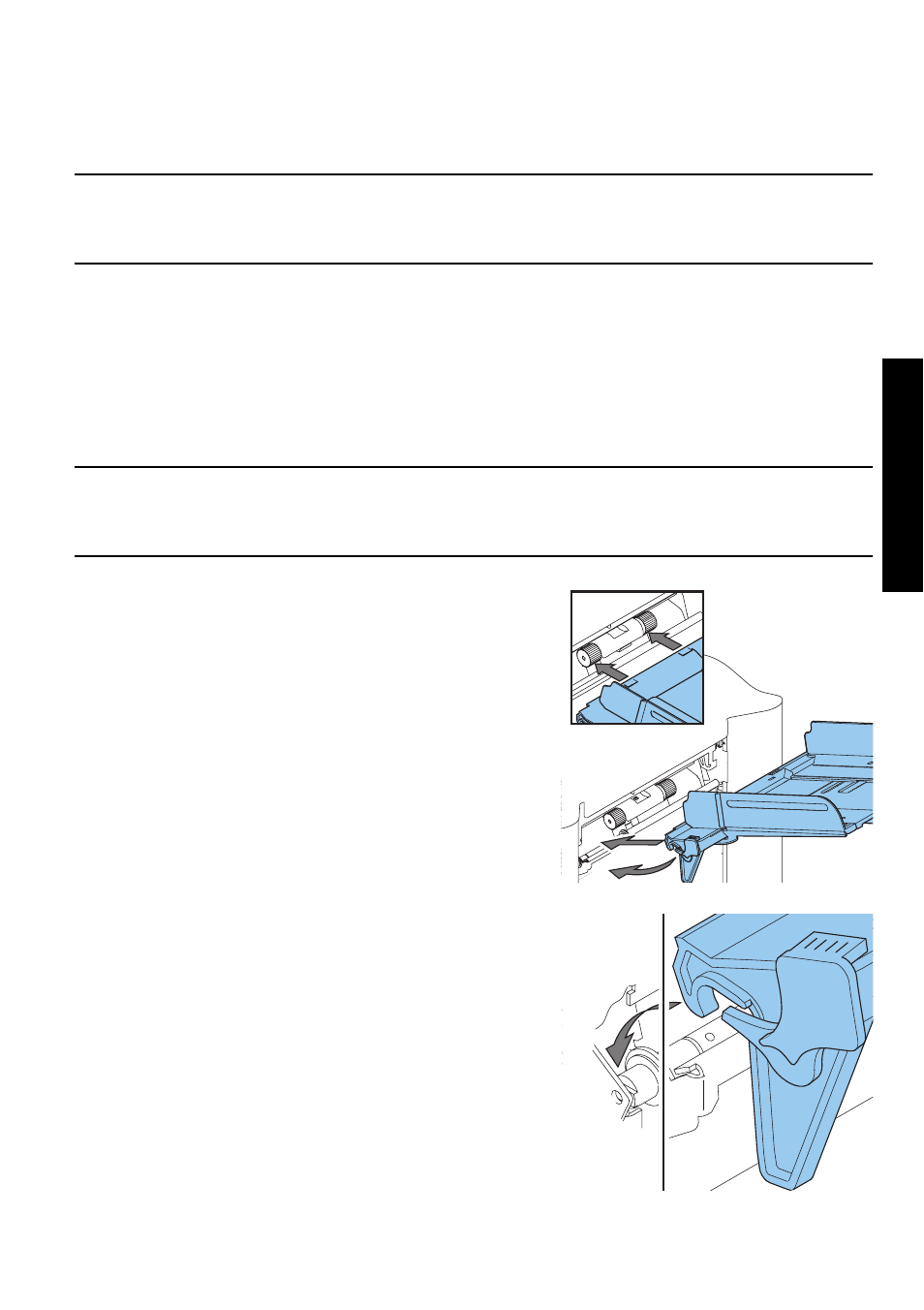 Operating instructions, 1 installation, 2 preparation | Document feeder trays, Operating instructions 3.1, Installation, Preparation, Englis h | Formax 6302 Series User Manual | Page 11 / 57