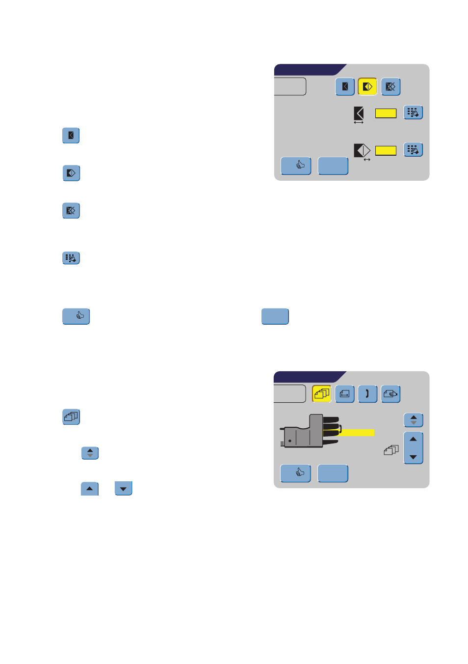 Envelope settings, Document settings, 24 envelope settings | Formax 6302 Series User Manual | Page 26 / 57