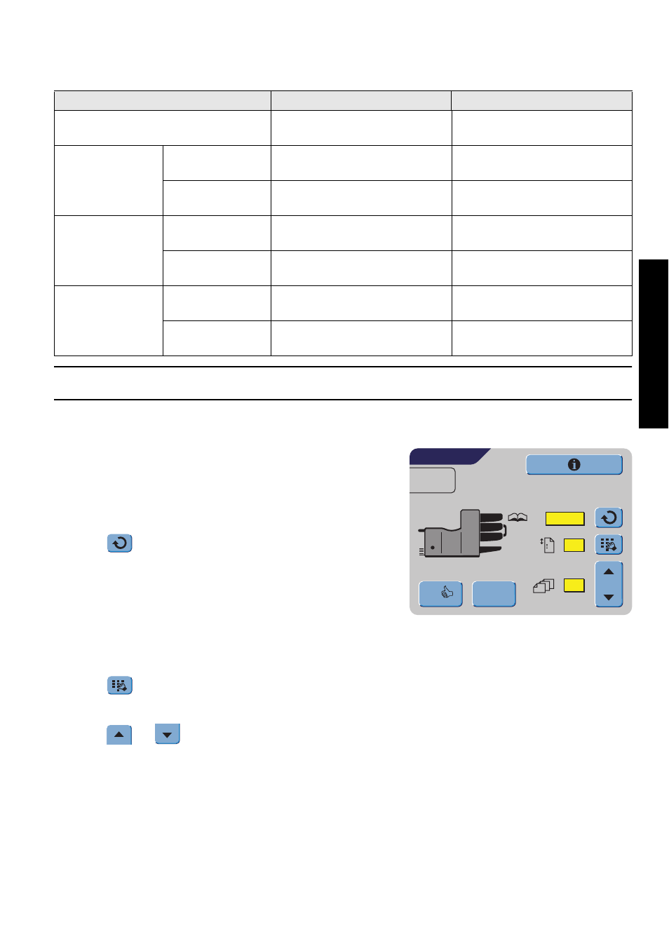 Fold positions, Optical mark recognition settings (option), Englis h | Formax 6302 Series User Manual | Page 29 / 57