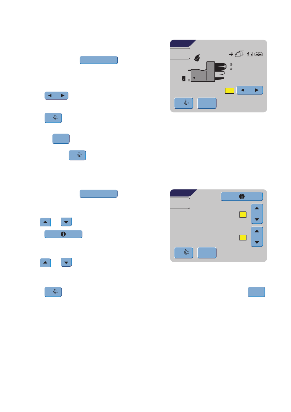 4 edit job, 5 copy job, Edit job | Copy job, Edit, 30 4.4 edit job | Formax 6302 Series User Manual | Page 32 / 57