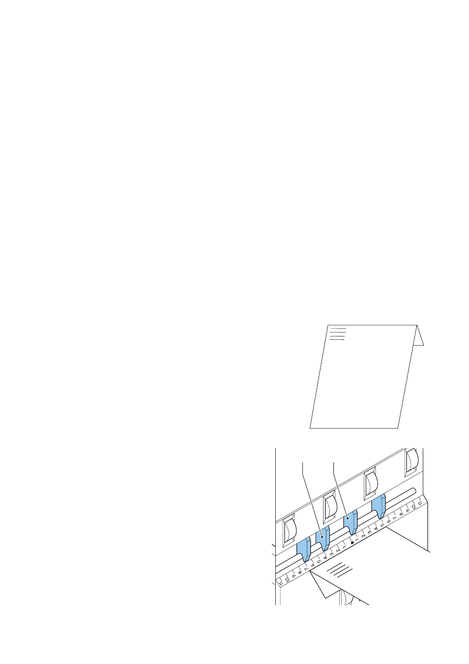 Optical mark recognition omr (option), 1 general, 2 adjustments | Reading head position, Optical mark recognition omr (option) 6.1, General, Adjustments | Formax 6302 Series User Manual | Page 36 / 57