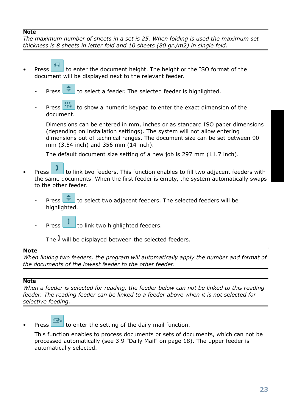 Englis h | Formax 6304 Series User Manual | Page 25 / 64