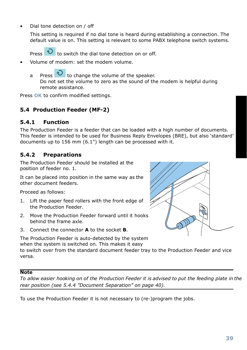 4 maxifeeder™ (mf-2), 1 function, 2 preparations | High capacity vertical stacker (hcvs-1), Englis h | Formax 6304 Series User Manual | Page 41 / 64