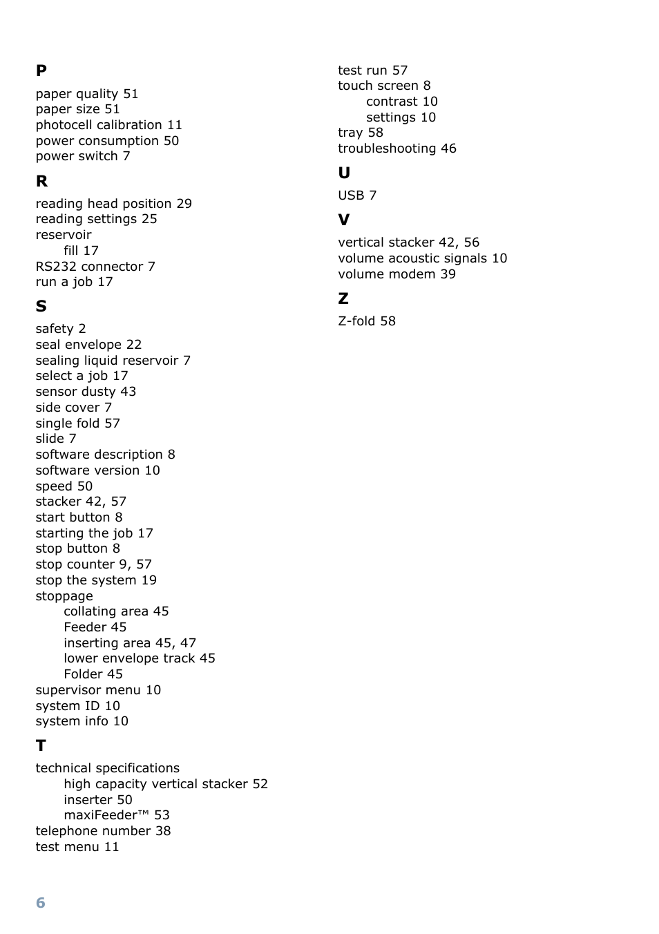 Formax 6304 Series User Manual | Page 64 / 64