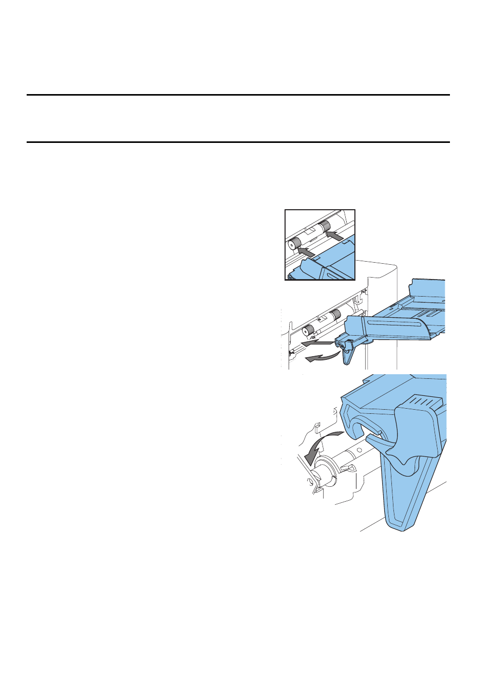 Operating instructions, 1 installation, 2 preparation | 1 document feed trays, Operating instructions 3.1, Installation, Preparation 3.2.1 document feed trays | Formax 6402 Series User Manual | Page 22 / 75