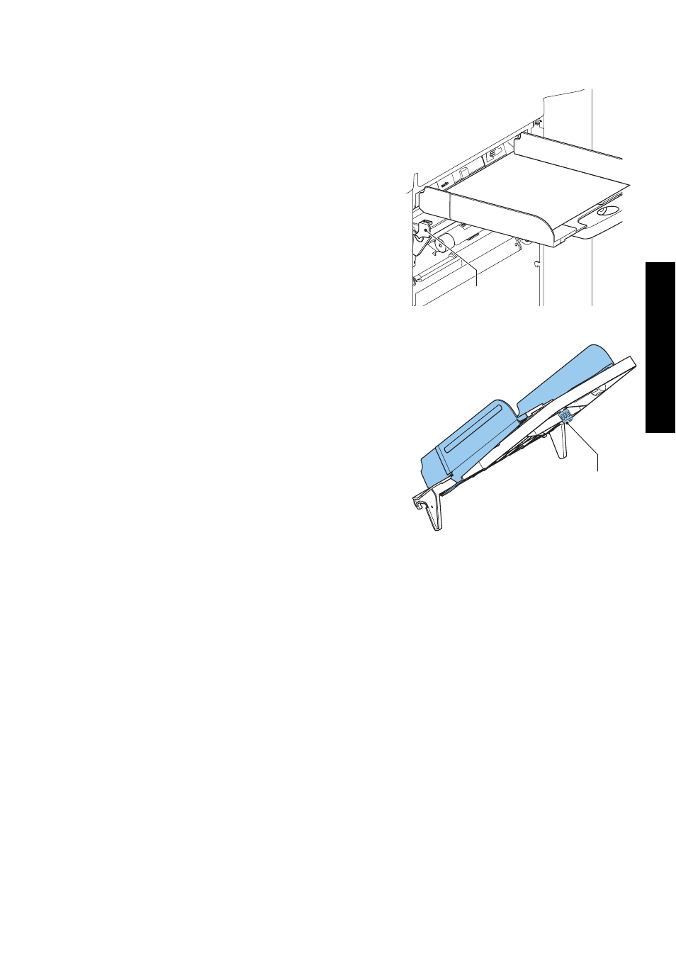 2 side guides, 3 document separation, 2 side guides 3.4.3 document separation | English | Formax 6402 Series User Manual | Page 25 / 75