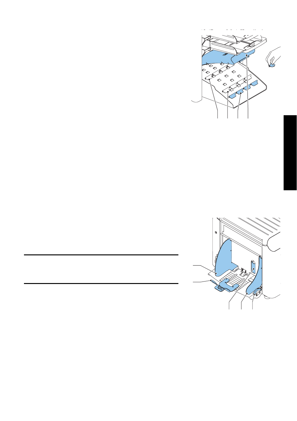 5 loading envelopes, 1 adjusting side guides, 2 envelope separation | A b c d, English, Dc a b c | Formax 6402 Series User Manual | Page 27 / 75