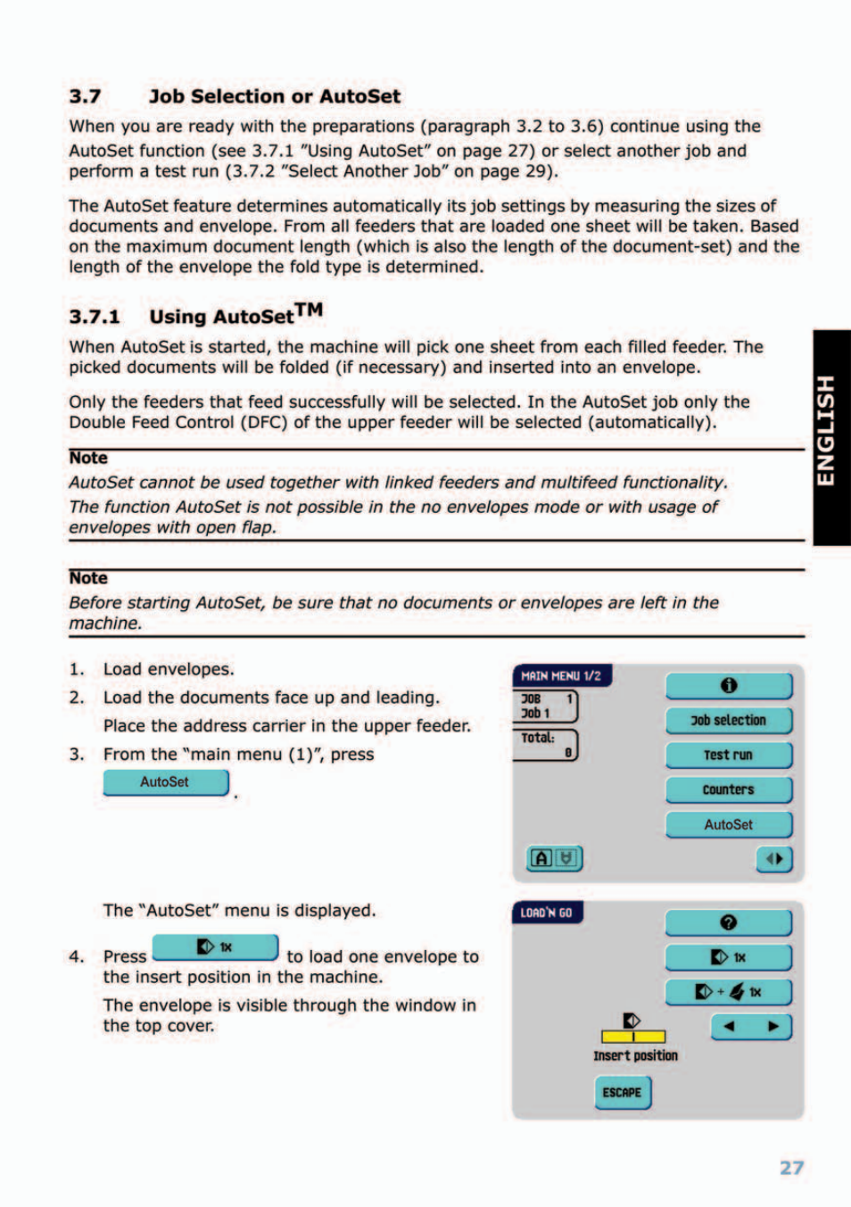 Formax 6402 Series User Manual | Page 29 / 75