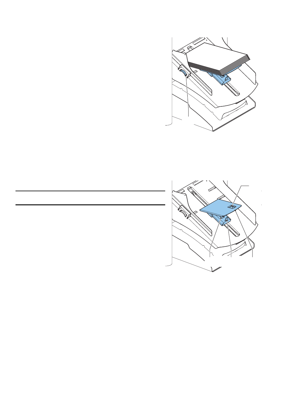 3 adjust side guides, 4 document separation, 5 feeding documents | Ab c d | Formax 6402 Series User Manual | Page 54 / 75