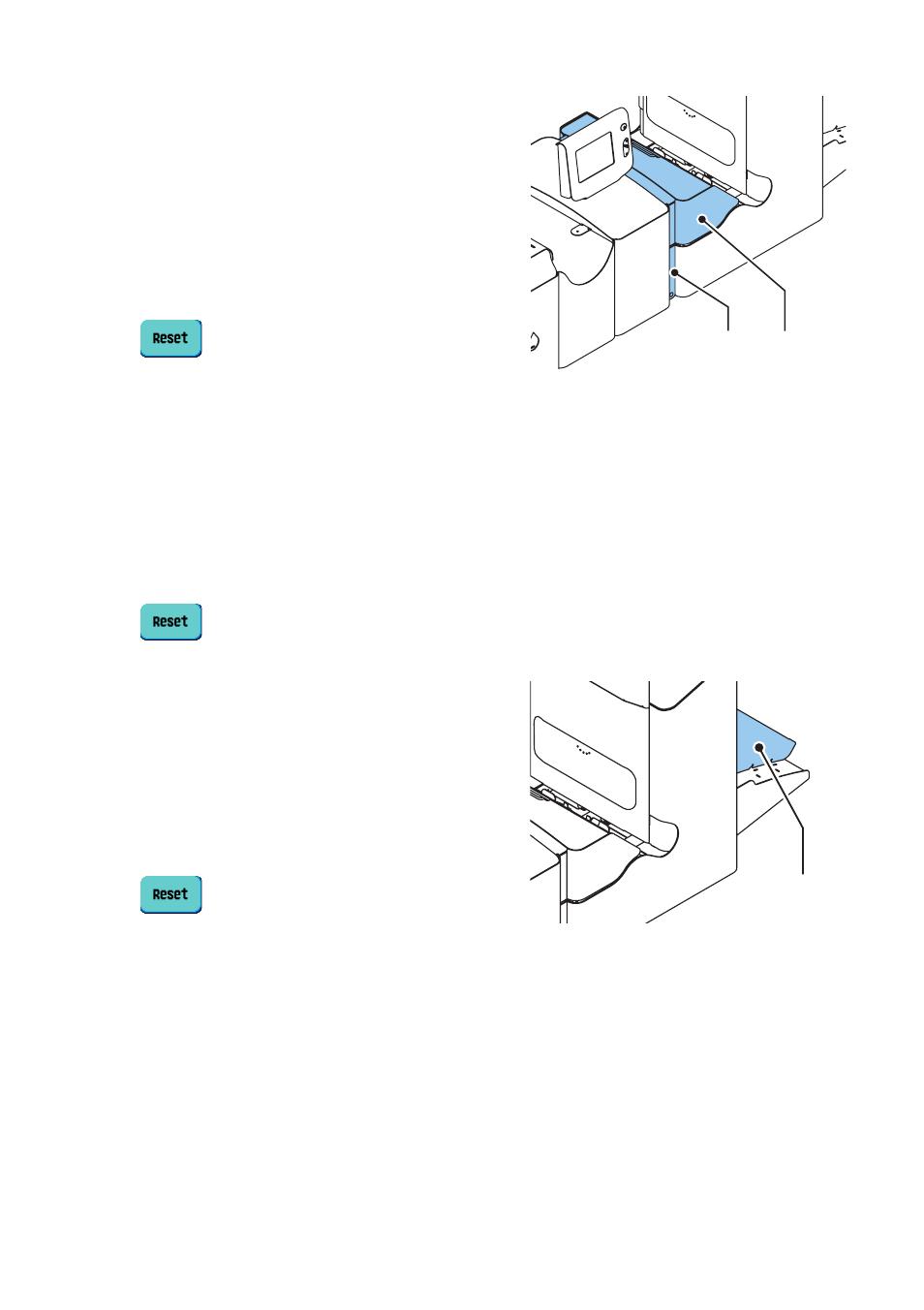 4 powerfold, 5 flexfeed, 6 collating area | 3 operator troubleshooting, Operator troubleshooting | Formax 6402 Series User Manual | Page 60 / 75