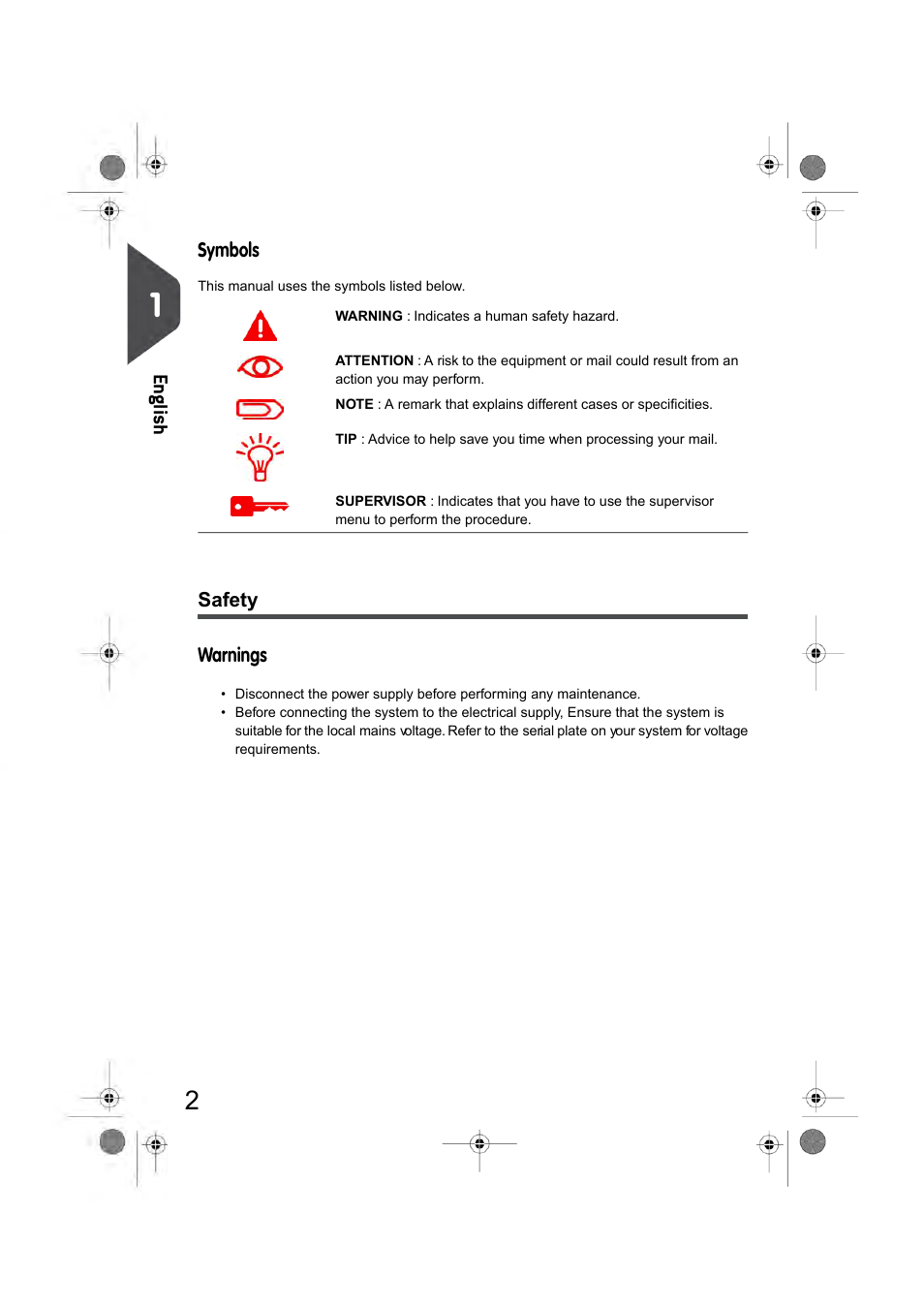 Safety, En glish | Formax 6404 Series User Manual | Page 9 / 122