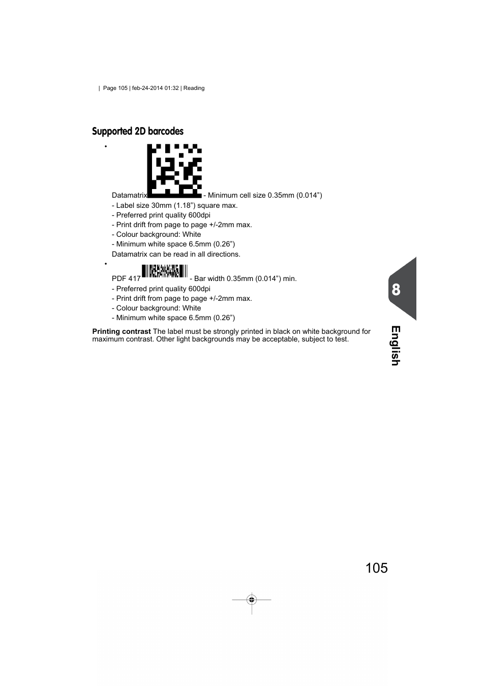 English | Formax 6606 Series User Manual | Page 109 / 159