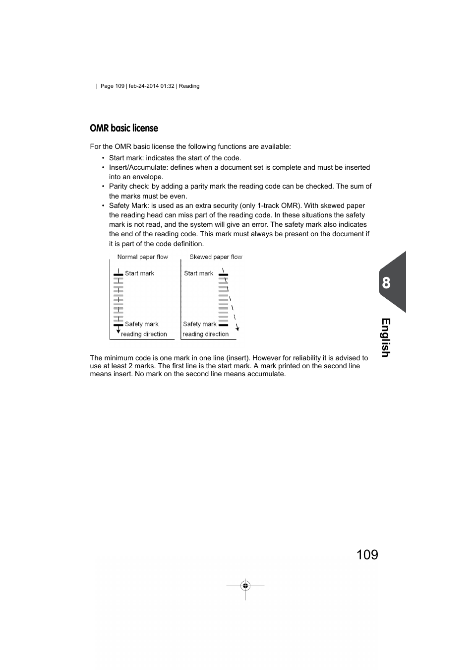 English | Formax 6606 Series User Manual | Page 113 / 159